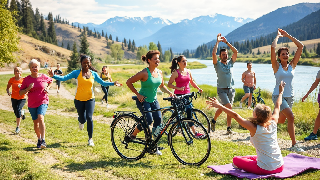 Get moving with regular exercise