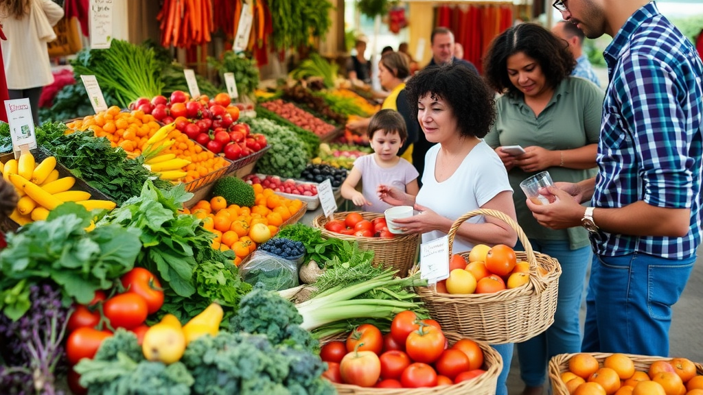Eat a balanced diet with plenty of produce